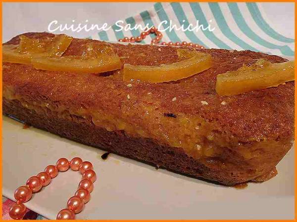 Cake à l'orange et son sirop orange et Grand Marnier - Préparation etape 8
