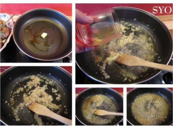 Crépinettes de porc au Chaource du Petit Bistro de Mamigoz - Préparation etape 2