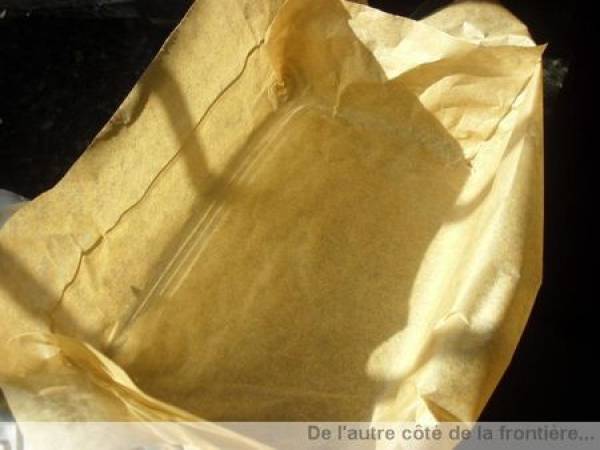 Gâteau de biscuits secs et chocolat - Préparation etape 5