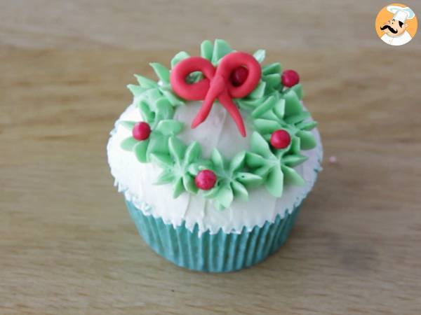 Cupcakes décorés pour Noël - Préparation etape 15
