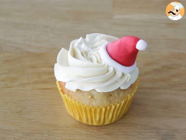 Cupcakes décorés pour Noël - Préparation etape 17