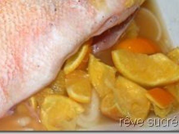 Dorade sébaste aux agrumes - Préparation etape 3