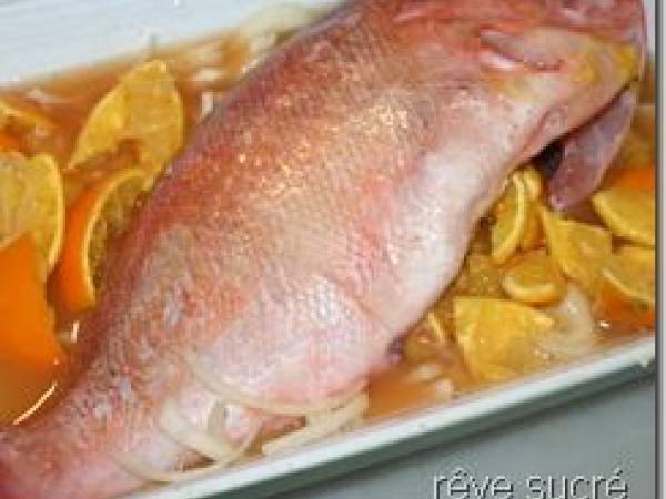 Dorade sébaste aux agrumes - Préparation etape 4