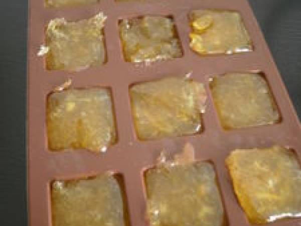 Pâte de fruits à la clémentine. - Préparation etape 5