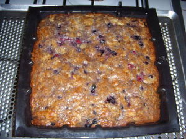 Gâteau Blanche-Neige aux fruits rouges - Préparation etape 6