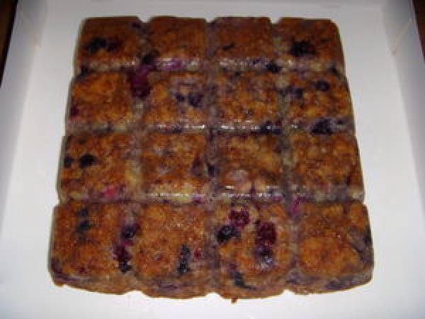 Gâteau Blanche-Neige aux fruits rouges - Préparation etape 7