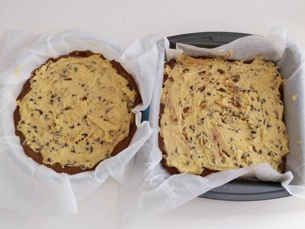 Brookies de Noël - Préparation etape 3