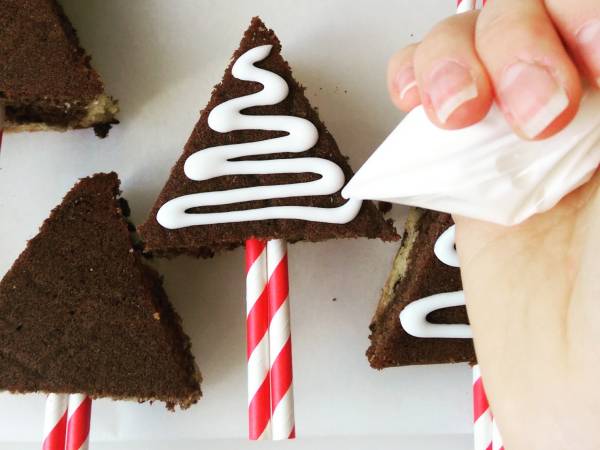 Brookies de Noël - Préparation etape 6