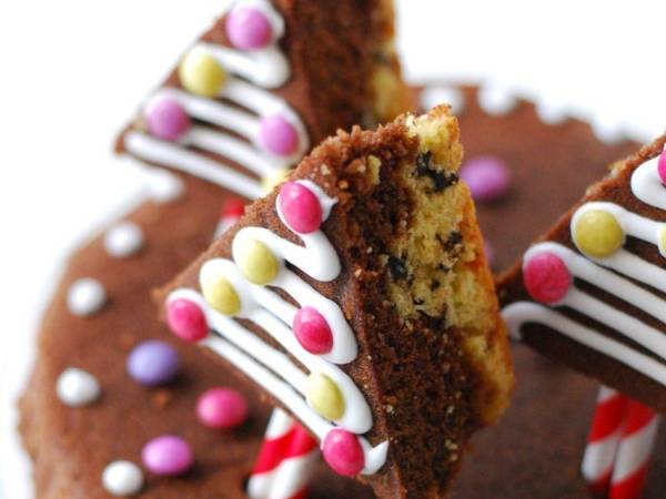 Brookies de Noël - Préparation etape 8