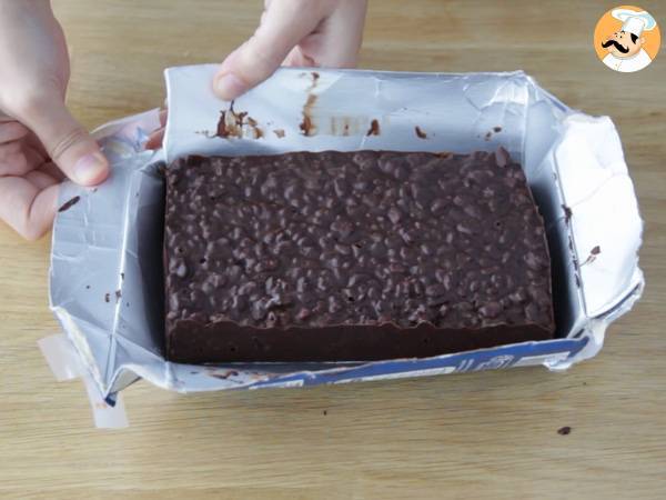 Barre de riz soufflé au chocolat - Préparation etape 7