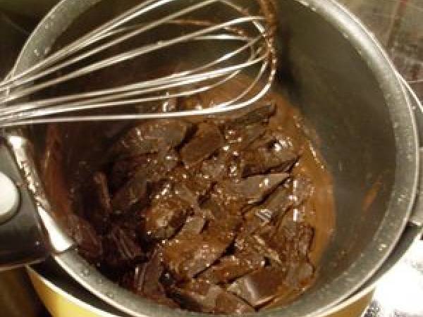 Terrine au chocolat - Préparation etape 2