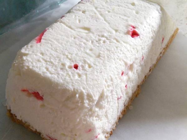 BÛCHE CITRON, FRAMBOISE, PRALINE ROSE, PALET BRETON - Préparation etape 4