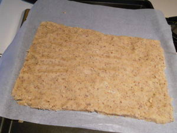 Sablé aux noisettes, poires et pépites de chocolat - Préparation etape 3