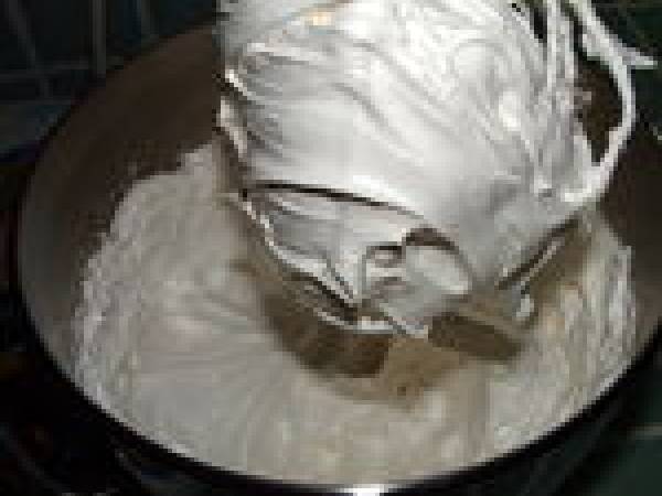 Bûche de nougat glacé aux fruits confits et nougatine - Préparation etape 5