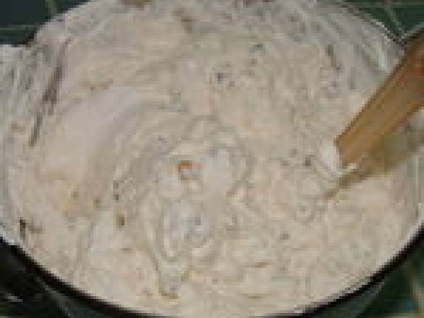 Bûche de nougat glacé aux fruits confits et nougatine - Préparation etape 10