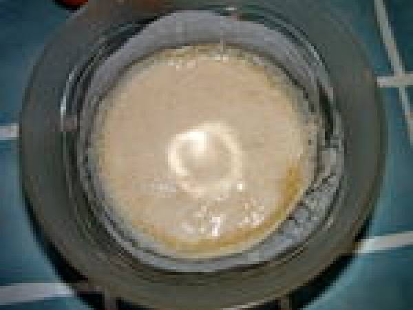 Gâteau des rois sur poolish - Préparation etape 1