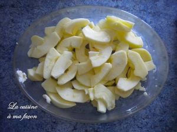 Flan Campagnard - Préparation etape 3