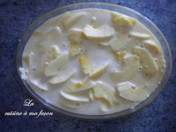 Flan Campagnard - Préparation etape 4