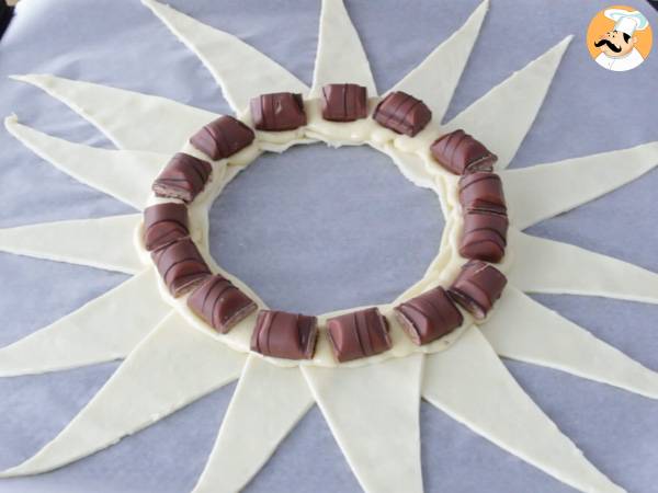 Galette des rois aux Kinder Bueno - Préparation etape 11