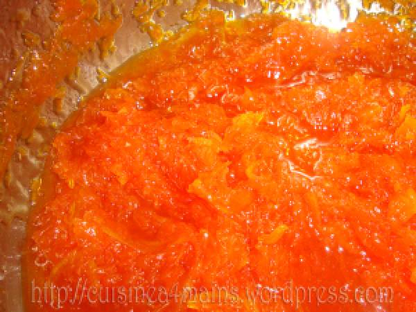Confiture de citrouille. - Préparation etape 5