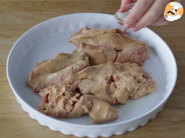 Terrine de foie gras maison facile - Préparation etape 3