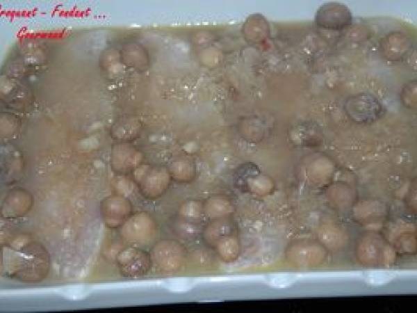 DORADE et SAINT-JACQUES - Préparation etape 4