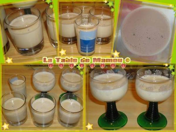 Panna cotta vanillée, compotée de kiwis - Préparation etape 3