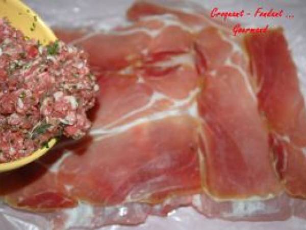 POITRINE de VEAU FARCIE aux HERBES - Préparation etape 4