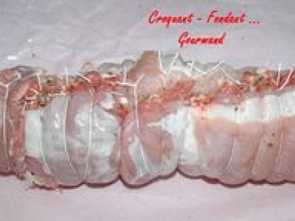 POITRINE de VEAU FARCIE aux HERBES - Préparation etape 5