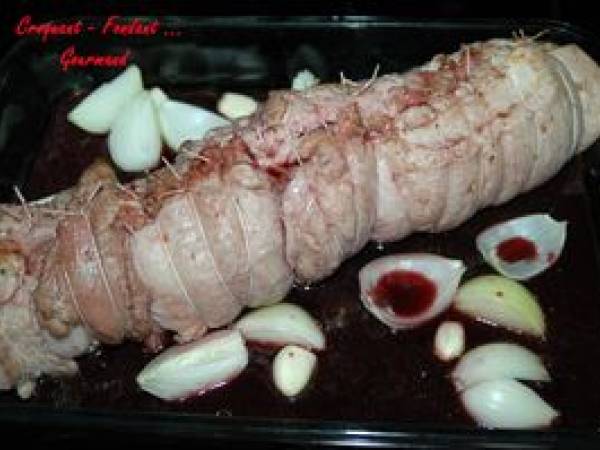 POITRINE de VEAU FARCIE aux HERBES - Préparation etape 7