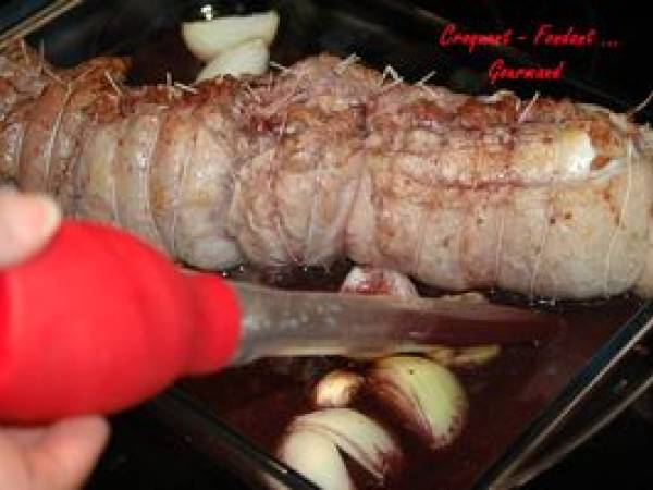 POITRINE de VEAU FARCIE aux HERBES - Préparation etape 8
