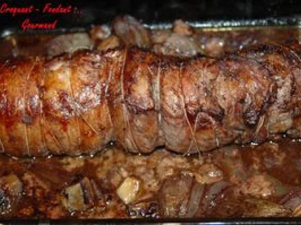 POITRINE de VEAU FARCIE aux HERBES - Préparation etape 9