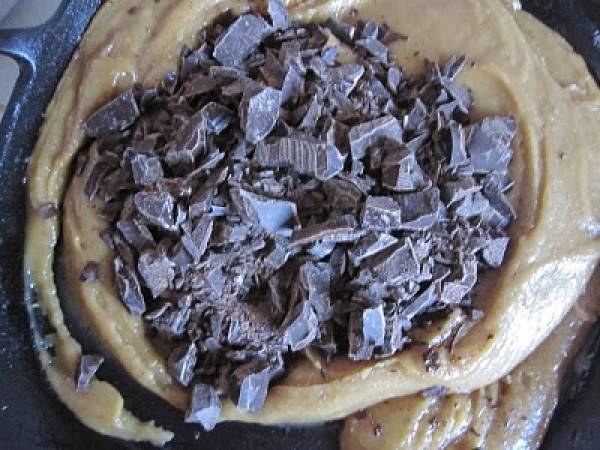 Cookie aux Pépites de Chocolat à la Poêle - Préparation etape 7