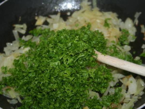 Brick au saumon fumé - Préparation etape 3