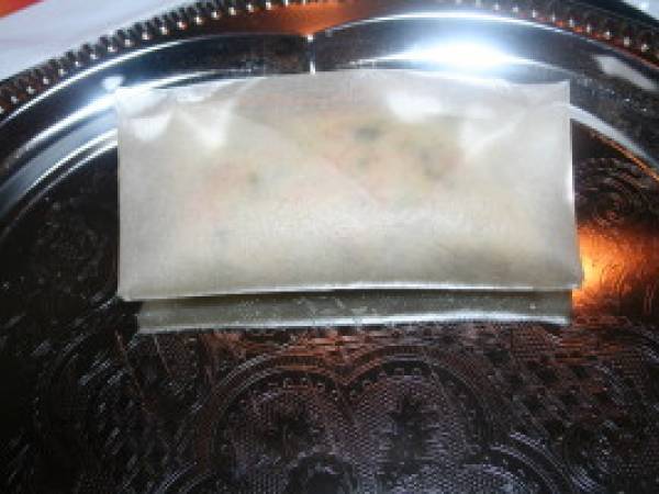 Brick au saumon fumé - Préparation etape 8