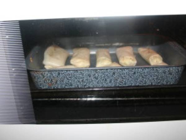 Brick au saumon fumé - Préparation etape 9