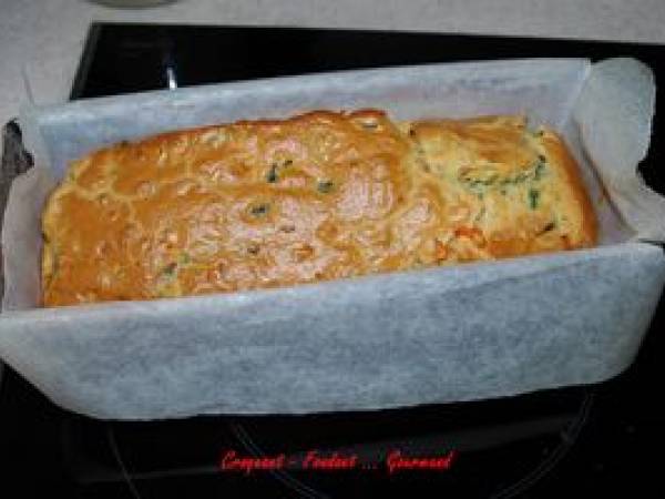 CAKE aux LÉGUMES - Préparation etape 9