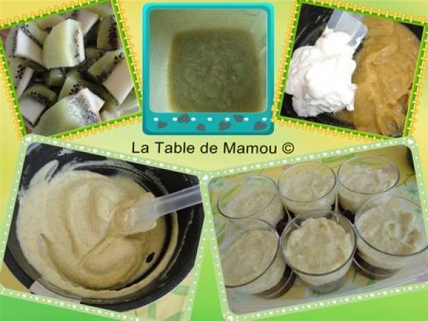 Mousse chocolat et kiwis aux fruits rouges - Préparation etape 6