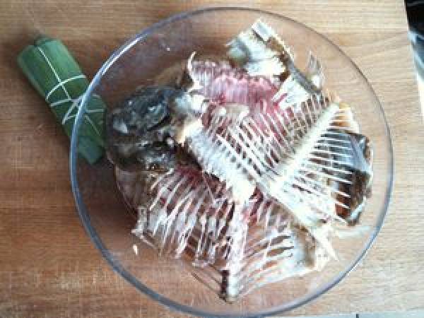 Fumet de St Jacques ou de sole - Préparation etape 1