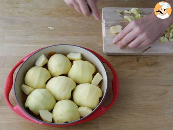Tarte Tatin aux pommes - Préparation etape 3