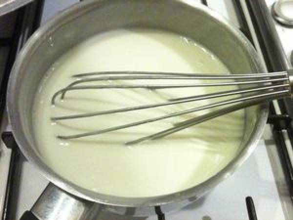 Crème dessert au tilleul - Préparation etape 4