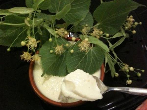 Crème dessert au tilleul - Préparation etape 5