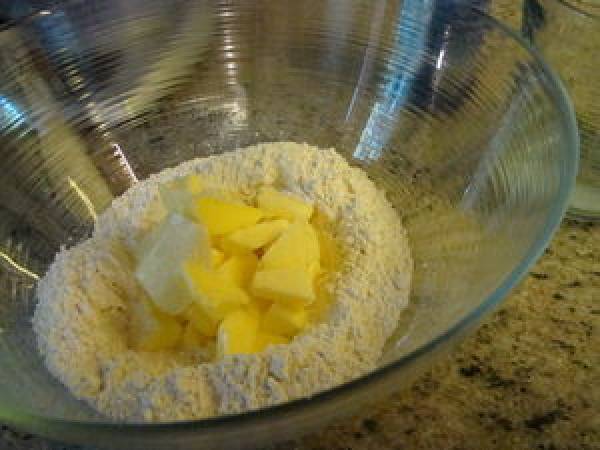 Pâte brisée traditionnelle - Préparation etape 2