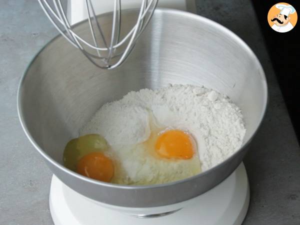 Crêpes légères, sans gluten et sans lait - Préparation etape 1