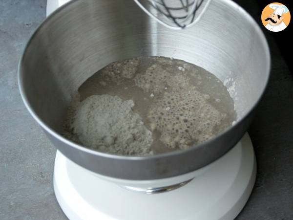 Galettes de sarrasin (ou galettes de blé noir) - Préparation etape 1