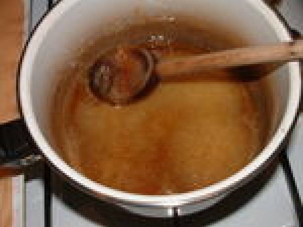 Gâteau chocolat, caramel beurre salé, noix de Pécan - Préparation etape 6