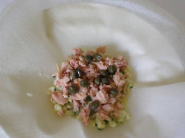 Brick tunisienne - Préparation etape 4