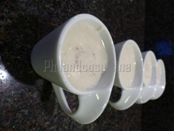 Farinettes tarnaises à la vanille, crème vanillée sans oeuf et sans gluten - Préparation etape 4