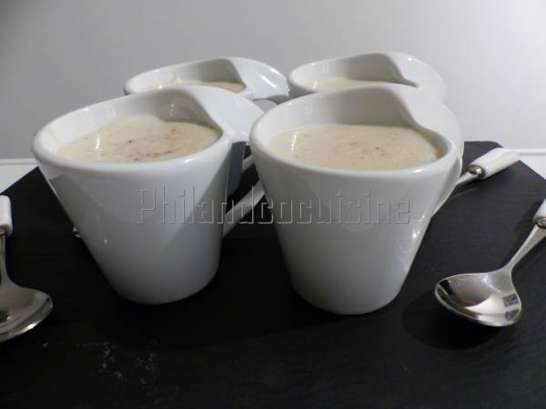 Farinettes tarnaises à la vanille, crème vanillée sans oeuf et sans gluten - Préparation etape 5