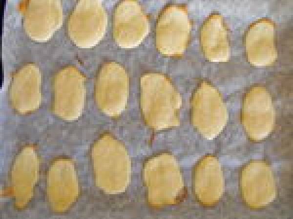 Tuiles au jambon et au gruyère - Préparation etape 4